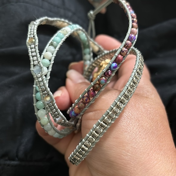 New! Boho 5 layer wrap around bracelet - Picture 5 of 7